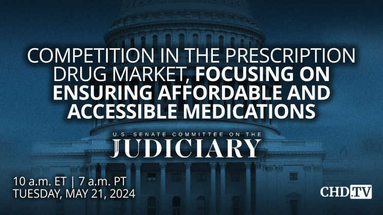 Competition in the Prescription Drug Market, Focusing on Ensuring Affordable and Accessible Medications | May 21