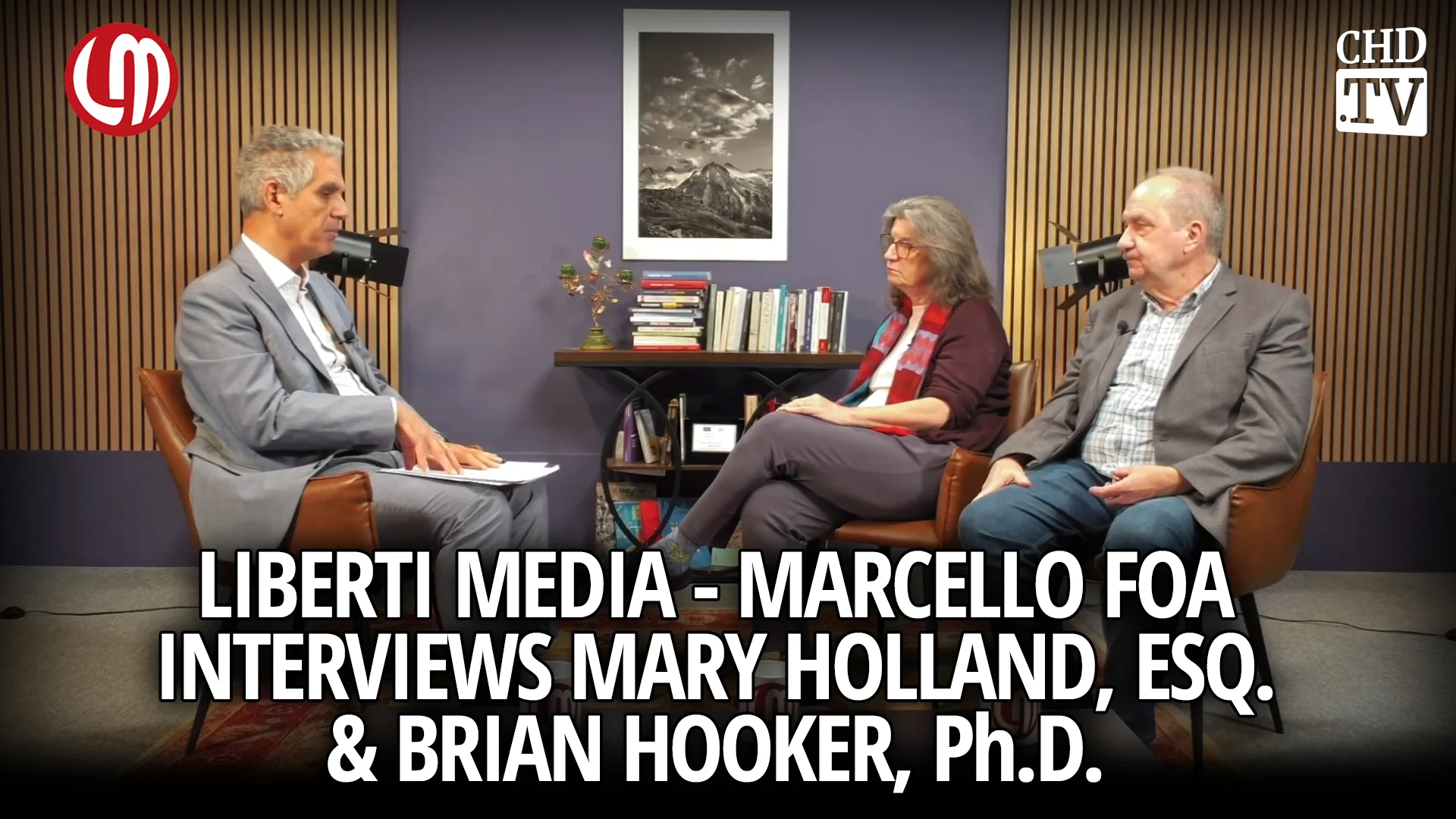 Liberti Media - Marcello Foa Interviews Mary Holland and Brian Hooker