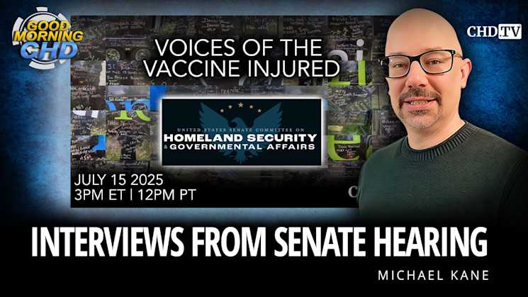 Interviews From Voices of the Vaccine Injured Senate Hearing