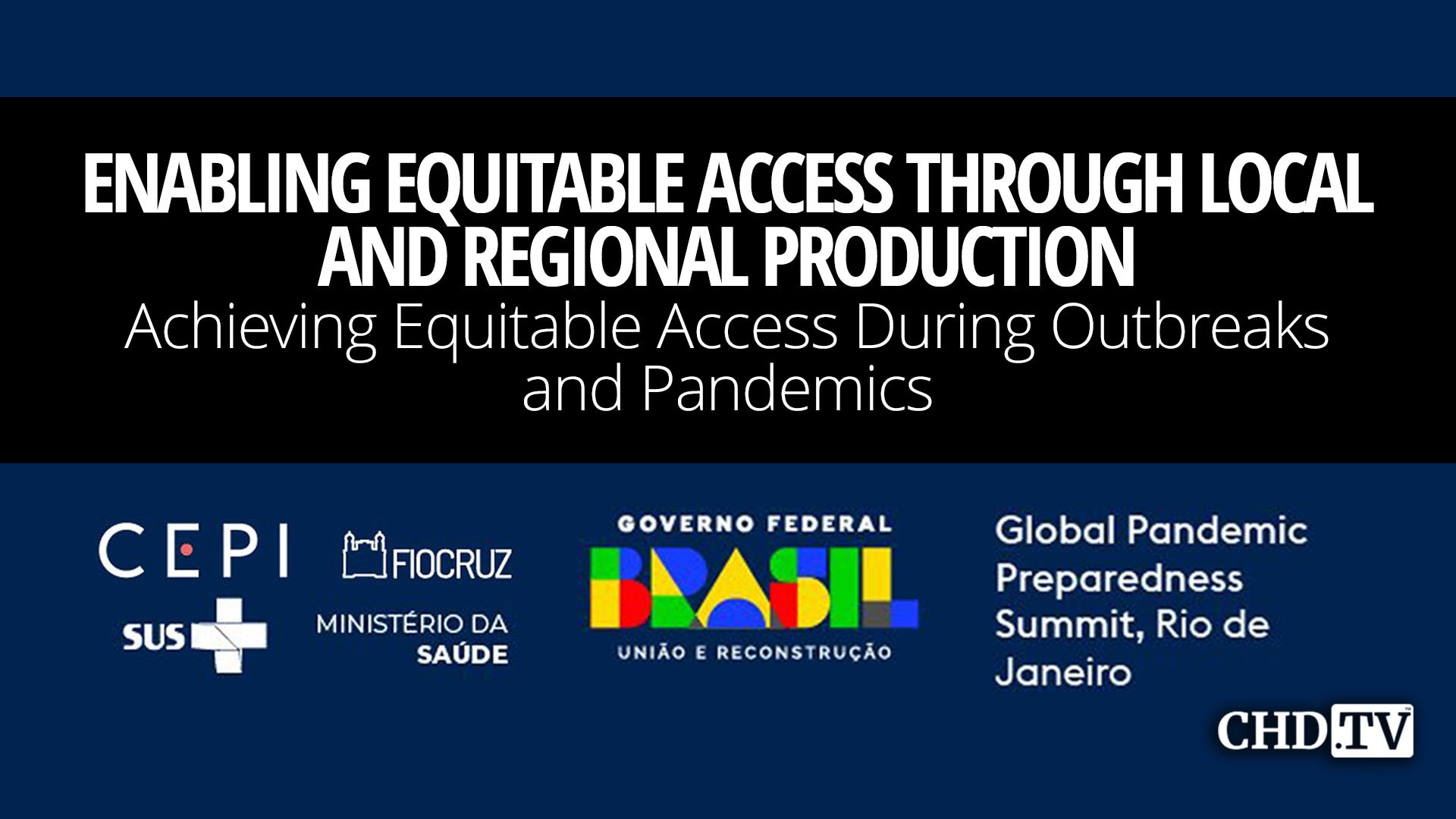 Defining Access By Design in R&D For Diagnostics, Therapeutics, And Vaccines