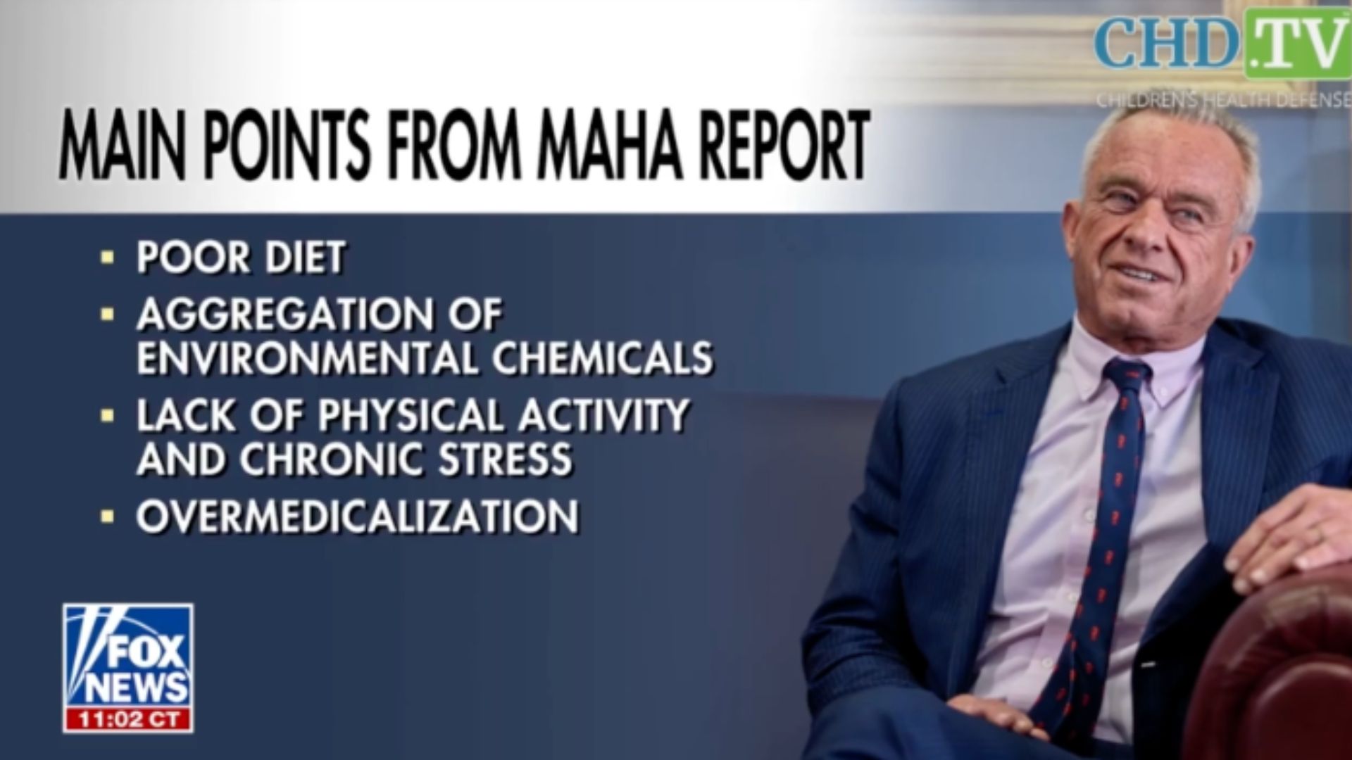 MAHA Report Lays Out ‘Chronic Disease Crisis’ Facing America