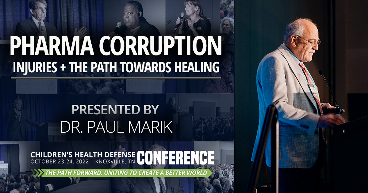 Pharma Corruption: Injuries + The Path Towards Healing — Presented by Paul Marik, M.D.