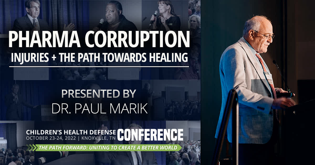 Pharma Corruption: Injuries + The Path Towards Healing — Presented by Paul Marik, M.D.