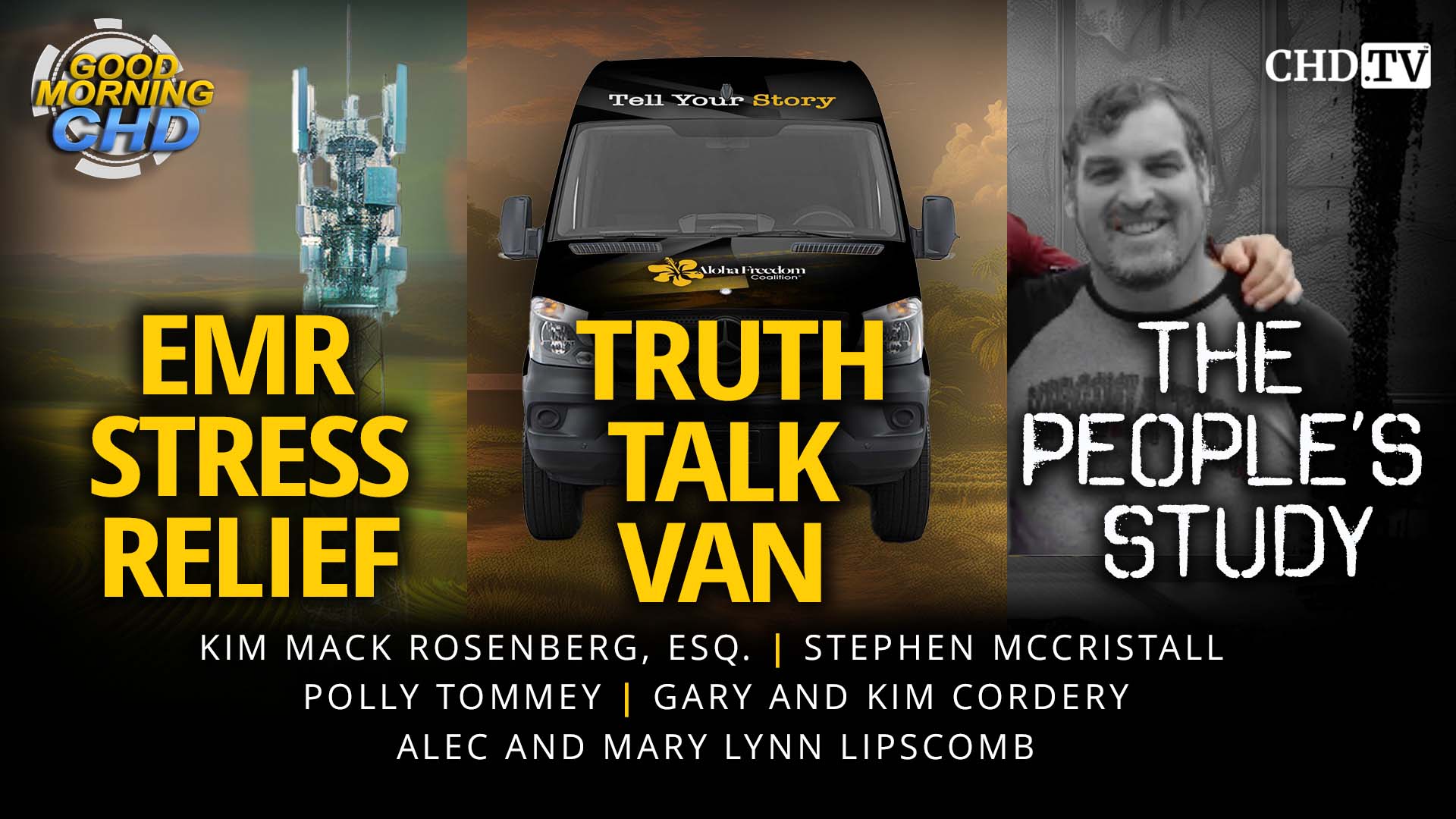 EMR Stress Relief, Truth Talk Van & The People's Study