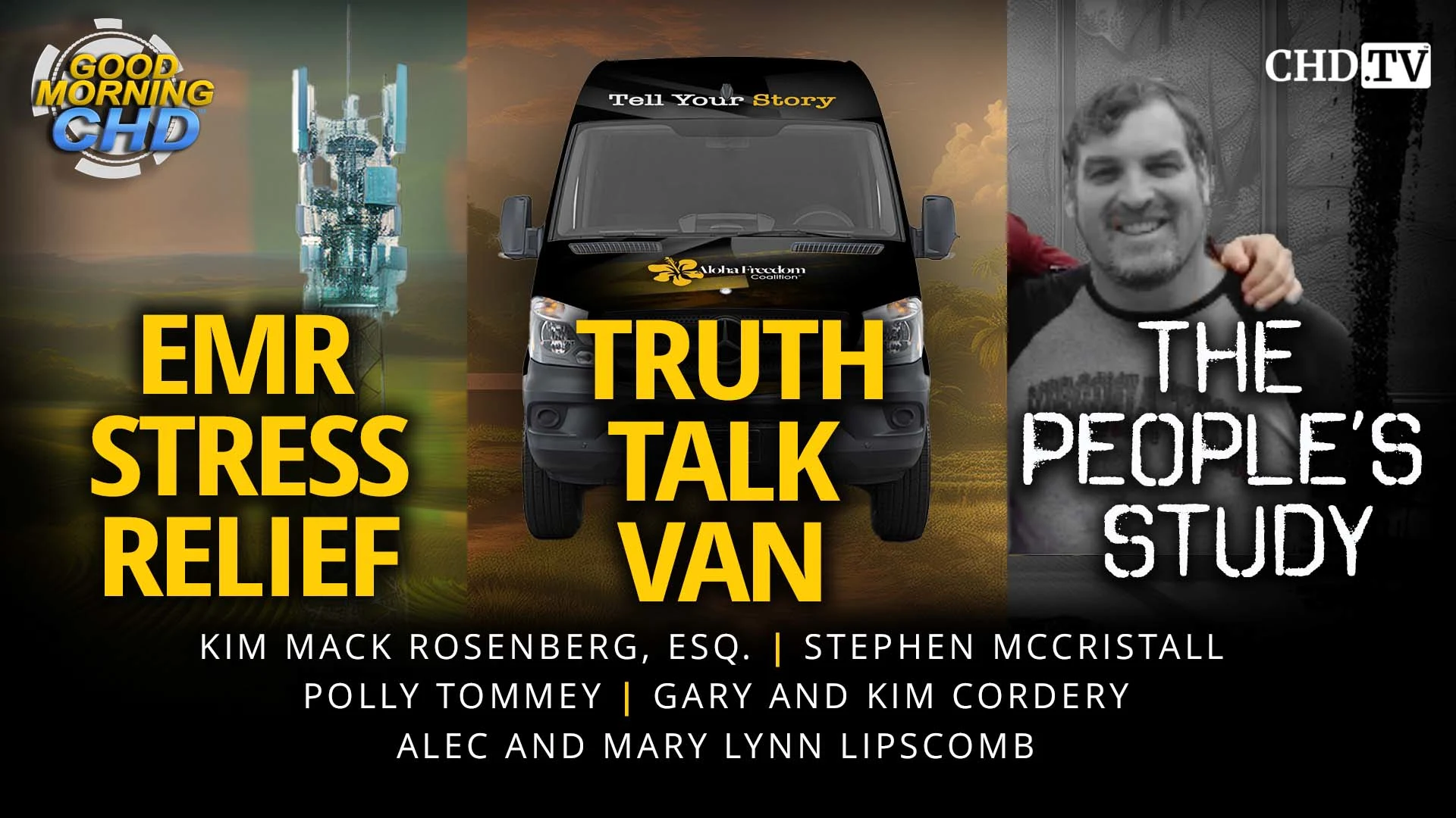 EMR Stress Relief, Truth Talk Van & The People's Study