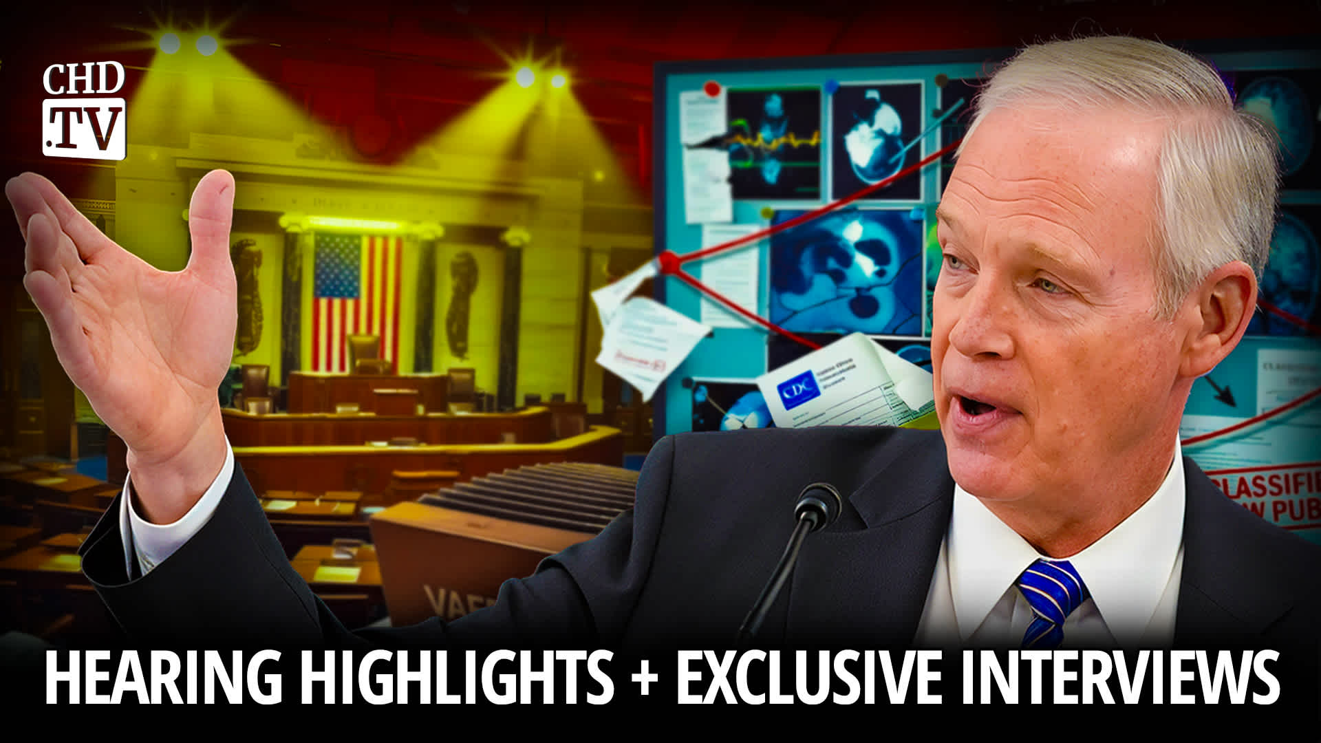 Senator Ron Johnson Unmasked: Hearing Highlights + Exclusive Interviews
