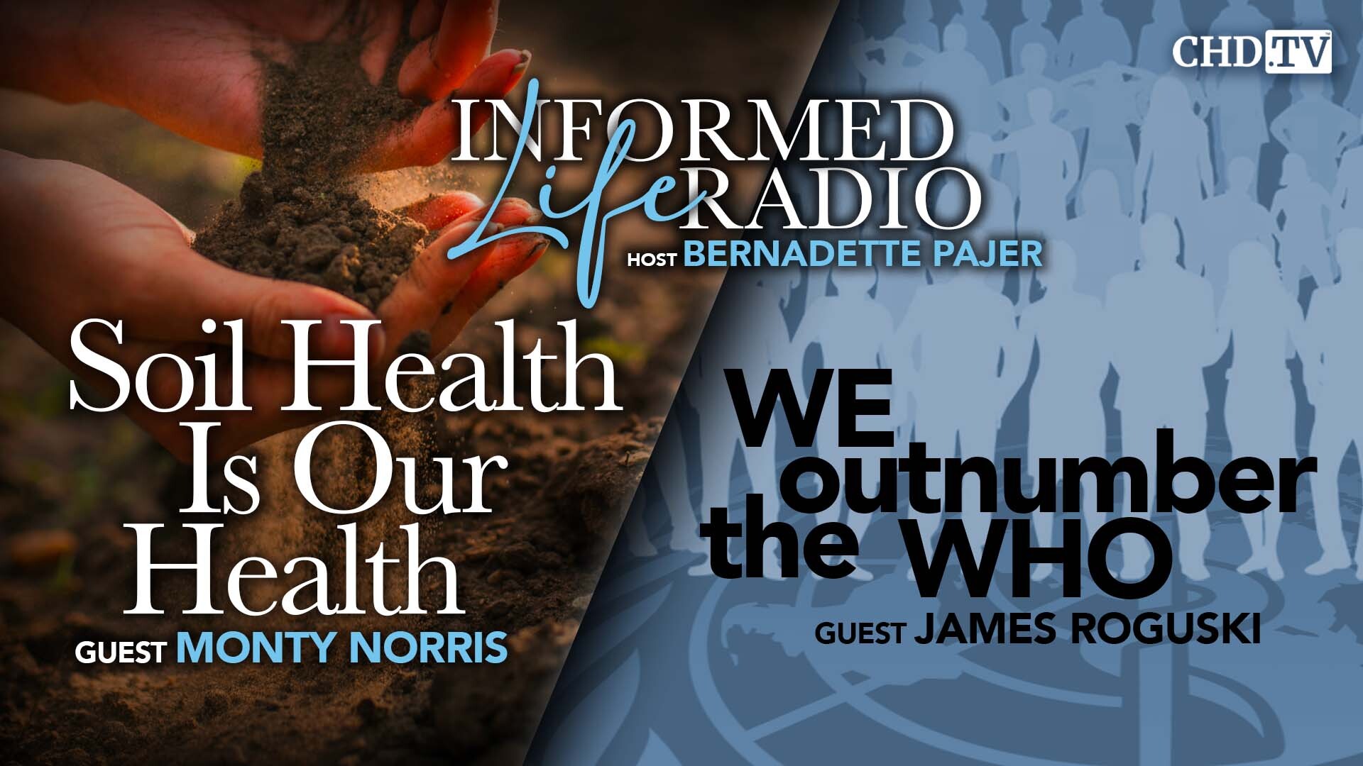 Soil Health Is Our Health + WE Outnumber the WHO
