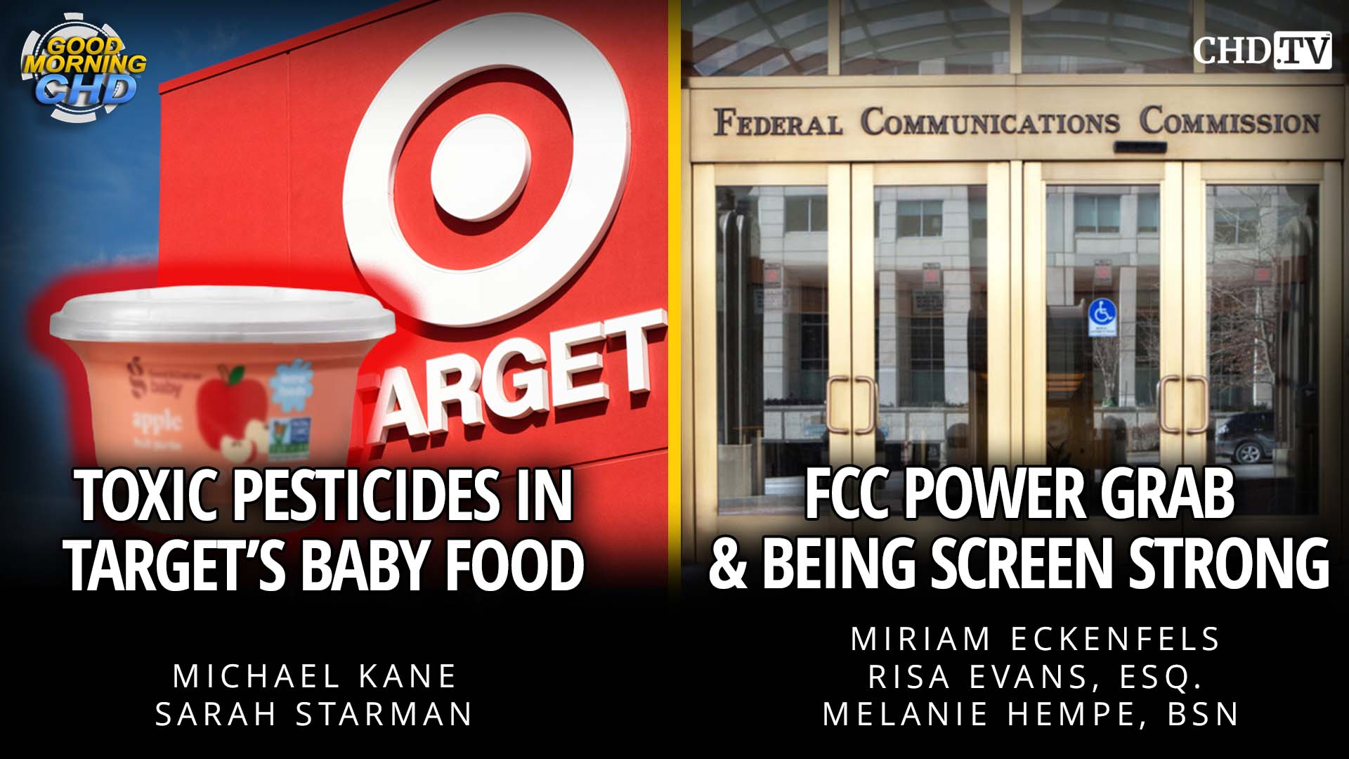 Toxic Pesticides in Target’s Baby Food + FCC Power Grab & Being Screen Strong