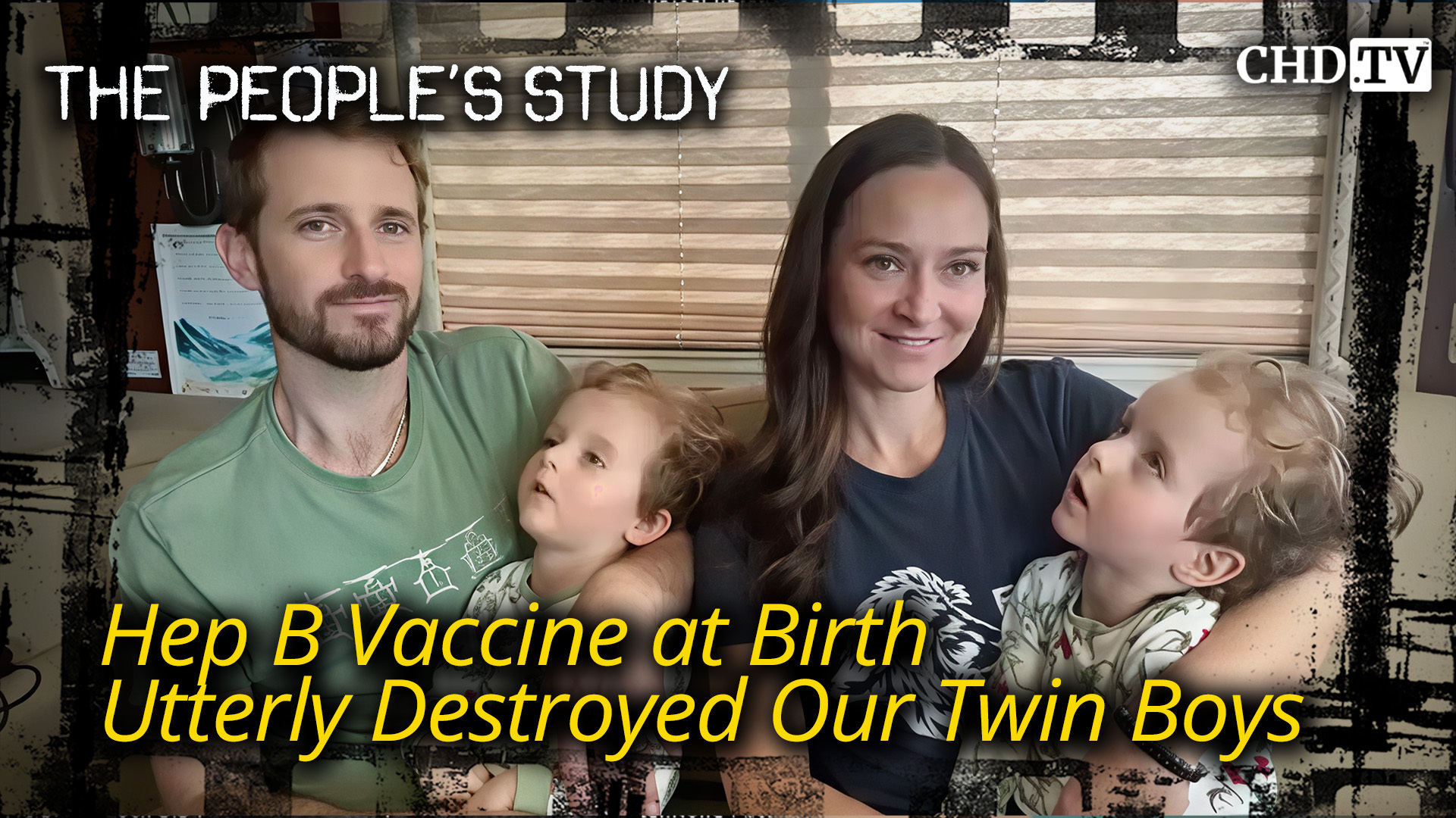 Hep B Vaccine at birth Utterly Destroyed Our Twin Boys