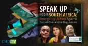 Speak Up For South Africa — Emergency Action Against Forced Quarantine Regulations