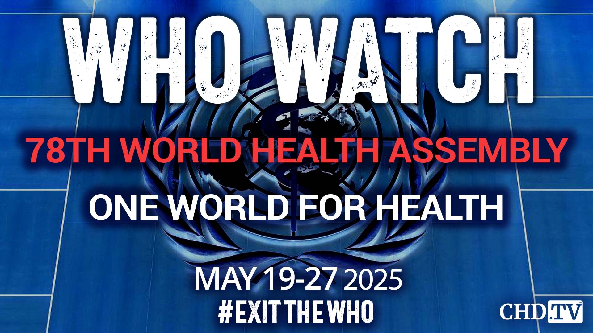 WHO WATCH: #AskWHO live at WHA78 — Facing the Health Aid Crisis