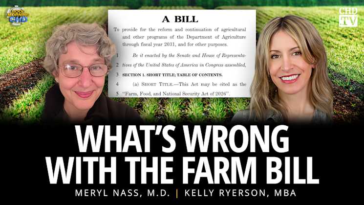 What’s Wrong With the Farm Bill