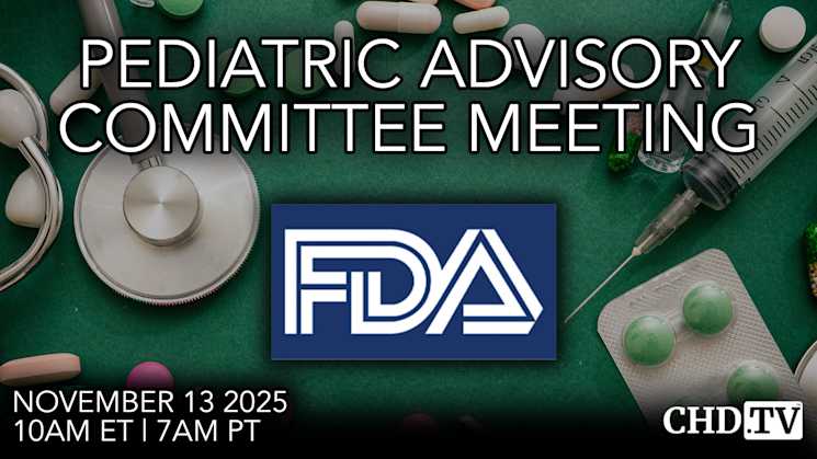 FDA Pediatric Advisory Committee (PAC) Meeting | Nov. 13