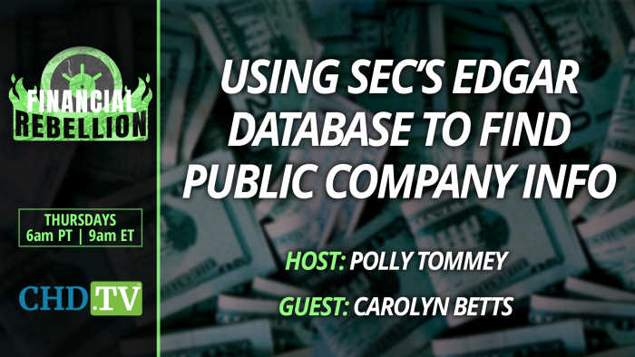 Using SEC’s Edgar Database to Find Public Company Information