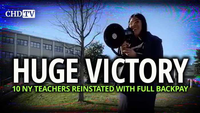  10 New York Teachers Reinstated After Being Wrongfully Terminated for Not Receiving COVID Vaccines