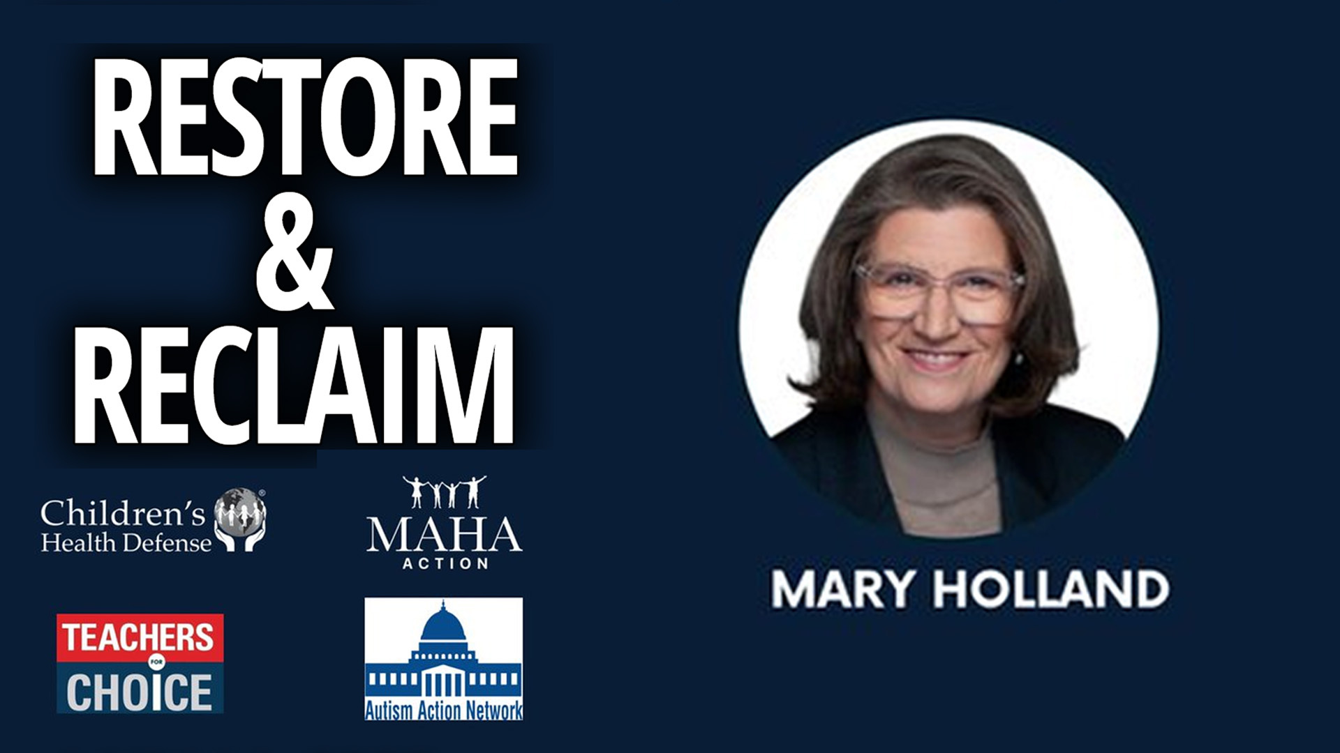 Mary Holland | Restore & Reclaim Albany Rally Speech