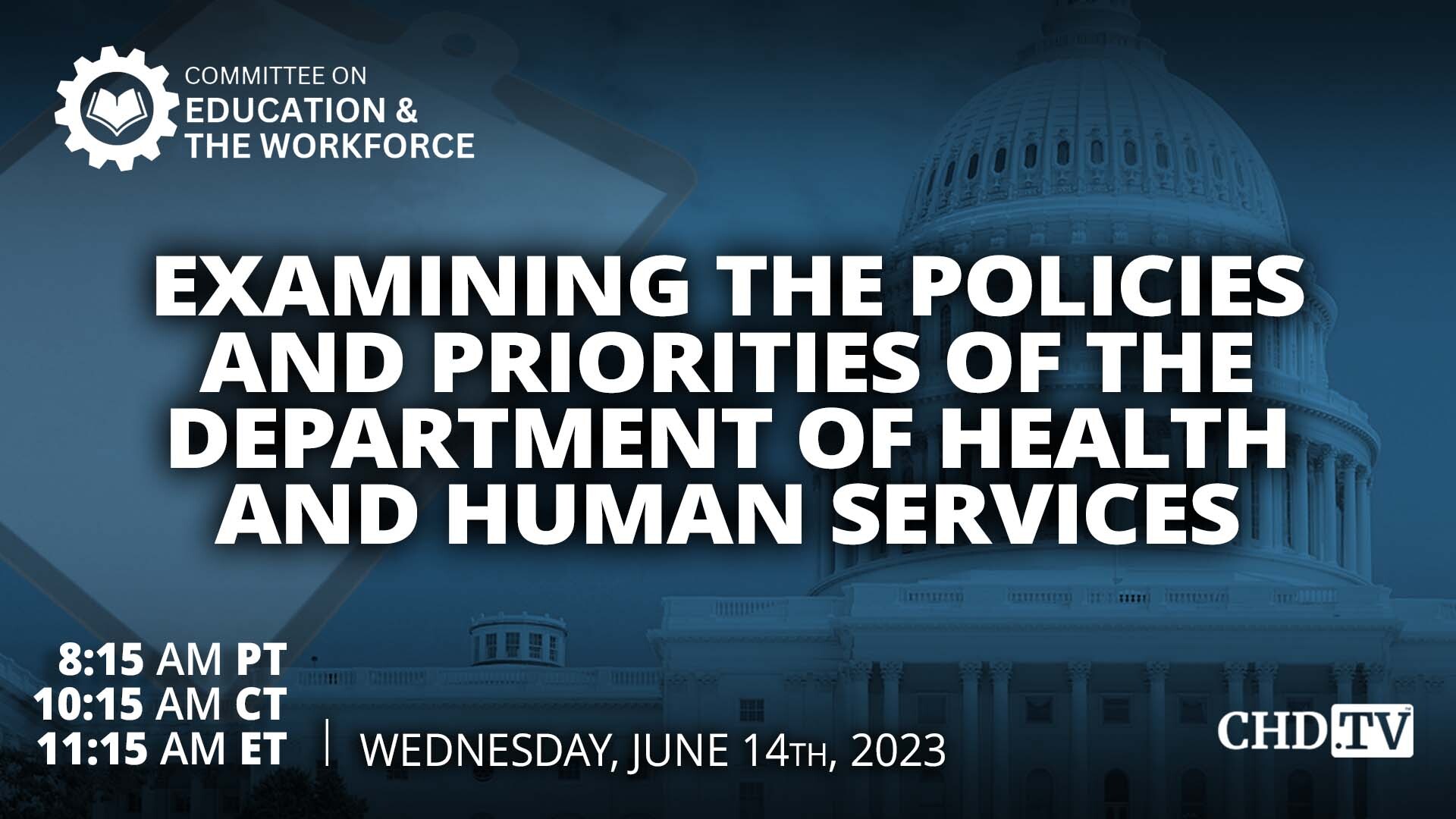 Examining the Policies and Priorities of the Department of Health and Human Services