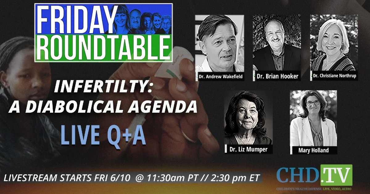LIVE Infertility: A Diabolical Agenda Q+A