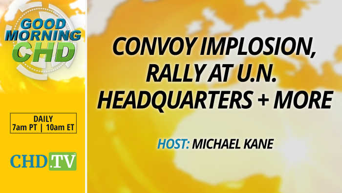 Convoy Implosion, Rally at U.N. Headquarters + More