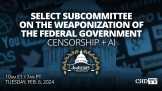 Hearing on the Weaponization of the Federal Government: Censorship + A.I | Feb 6, 2024