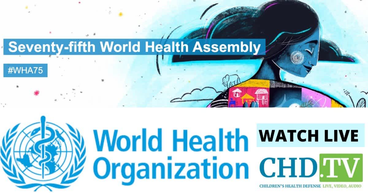 Seventy-fifth World Health Assembly Meeting Livestream – Part 2
