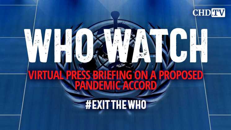 WHO WATCH: Virtual Press Briefing on a Proposed Pandemic Accord | May 3