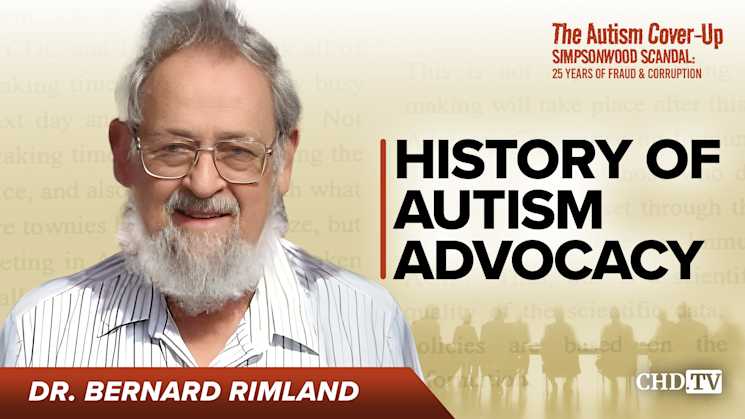 History of Autism Advocacy - Dr. Bernard Rimland