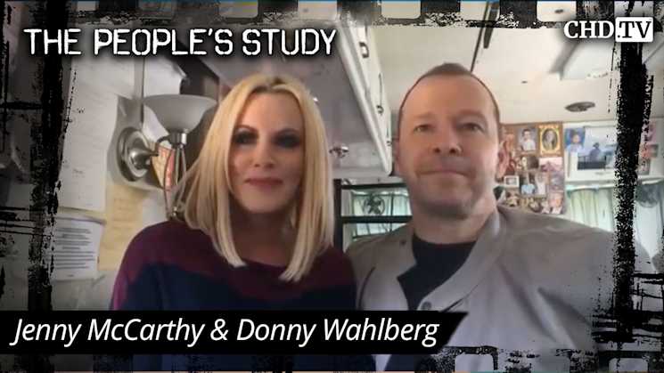 Jenny McCarthy and Donny Wahlberg