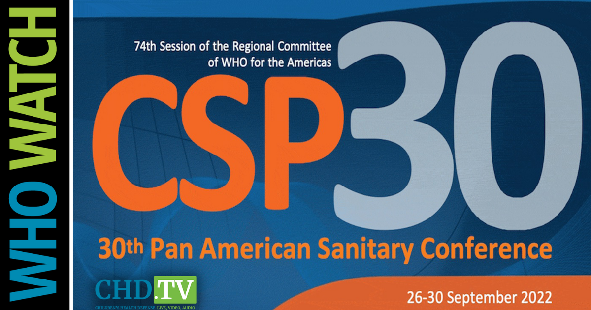 30th Pan American Sanitary Conference – Part 1