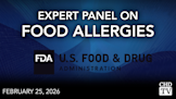 FDA Expert Panel on Food Allergies