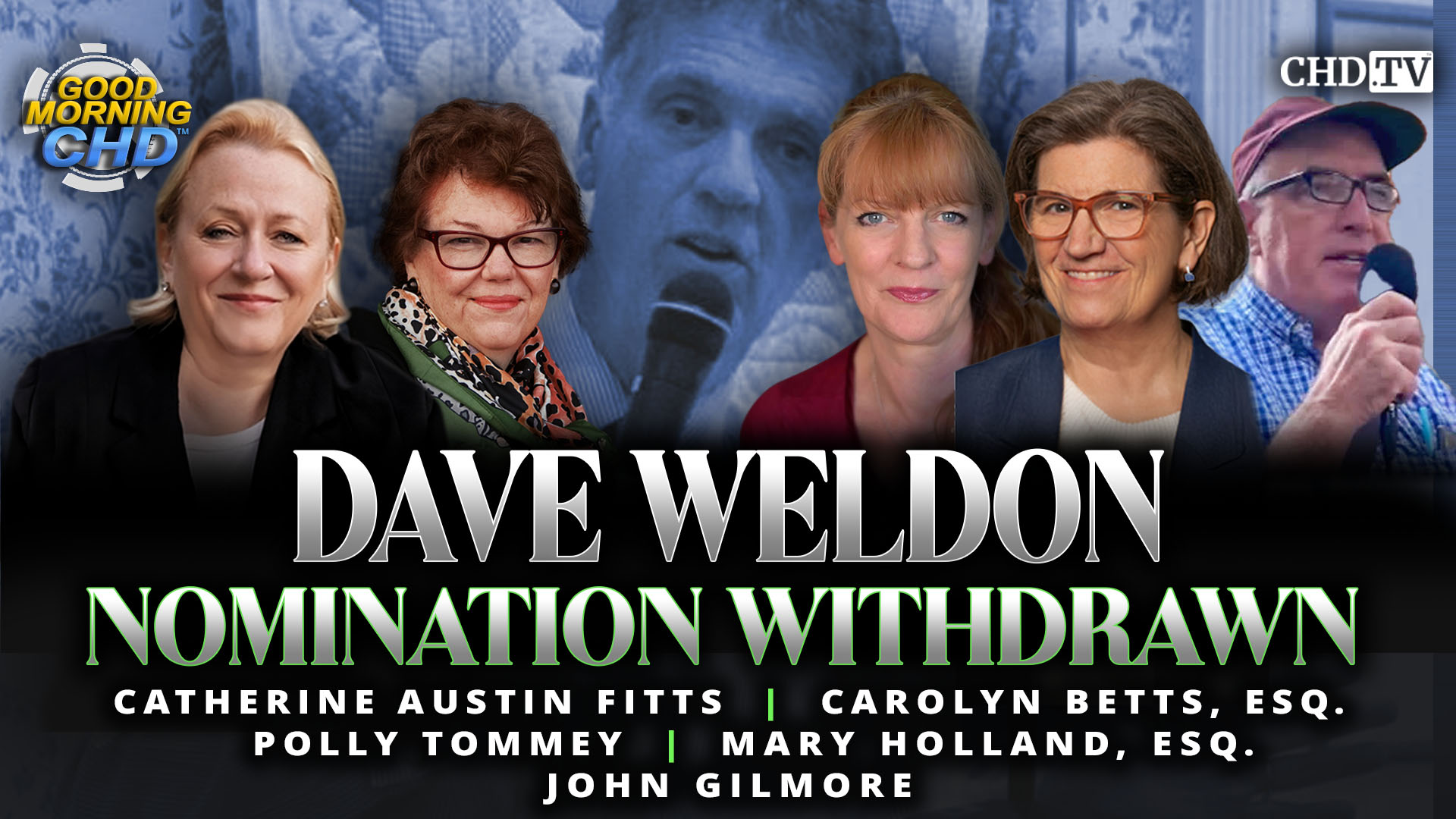 Dave Weldon Nomination Withdrawn