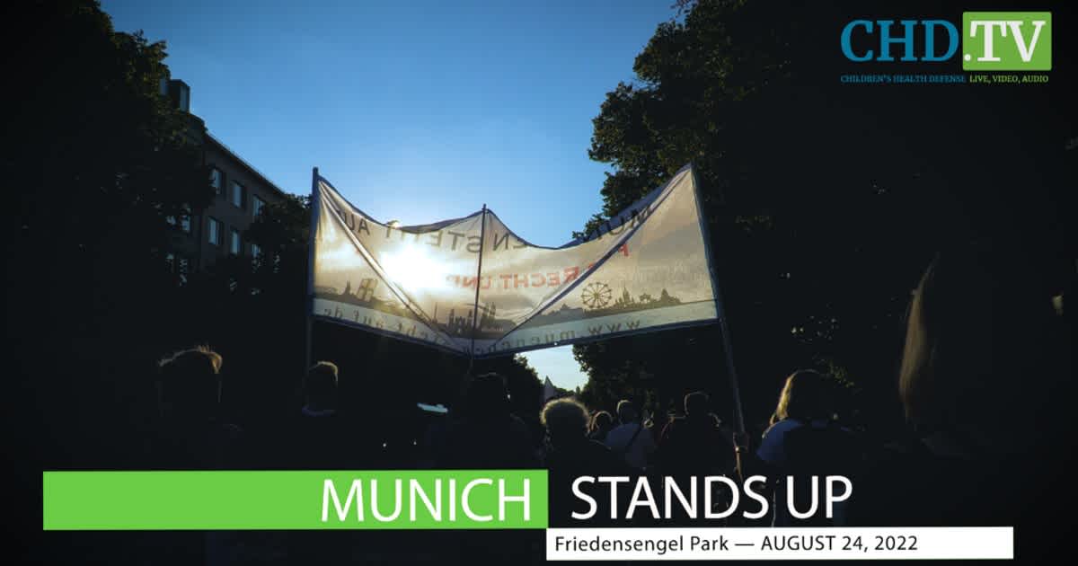 Munich Stands Up — Rally at Friedensengel Park