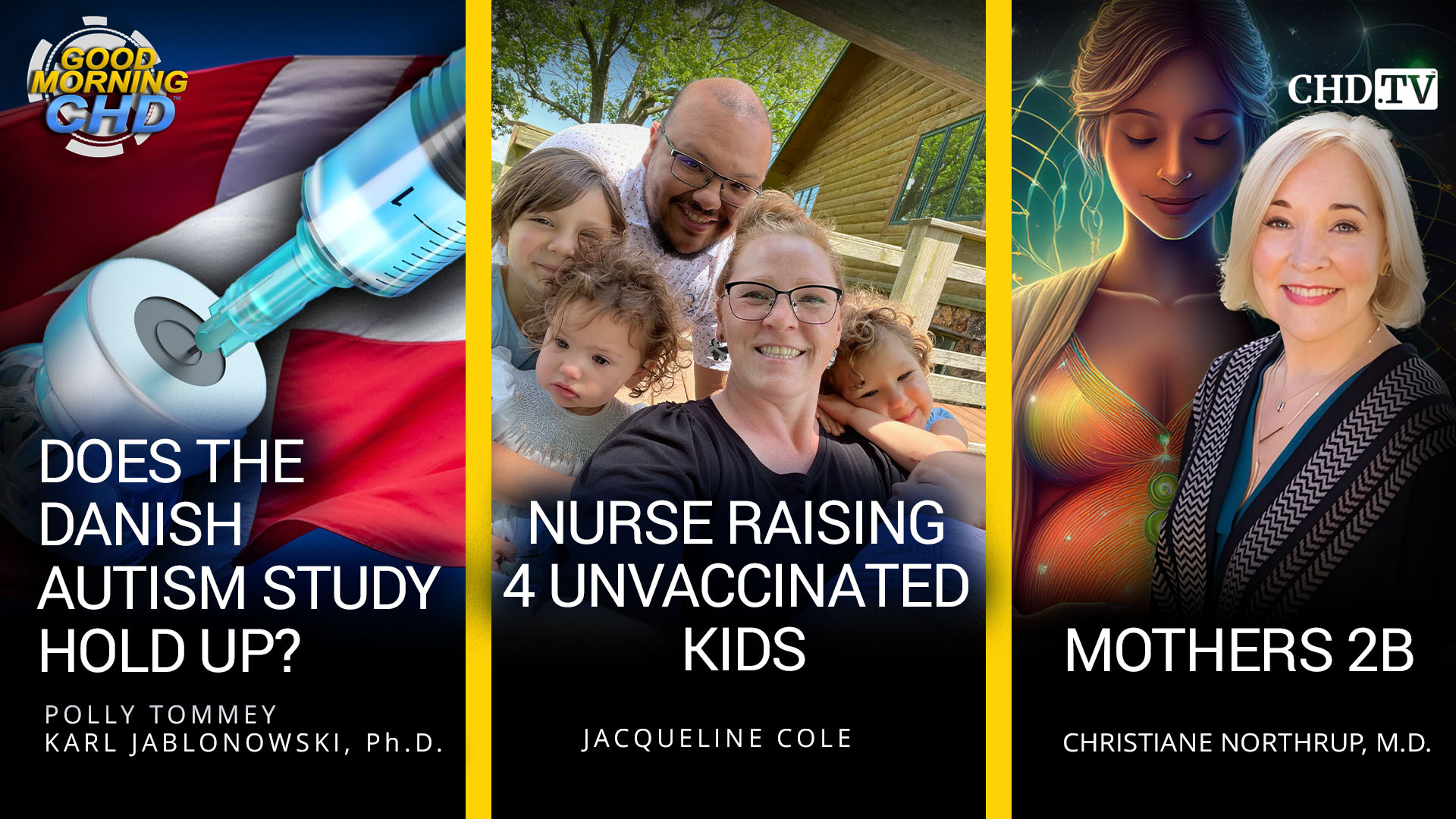 Does the Danish Autism Study Hold Up? + Nurse Raising 4 Unvaccinated Kids + Mothers 2B