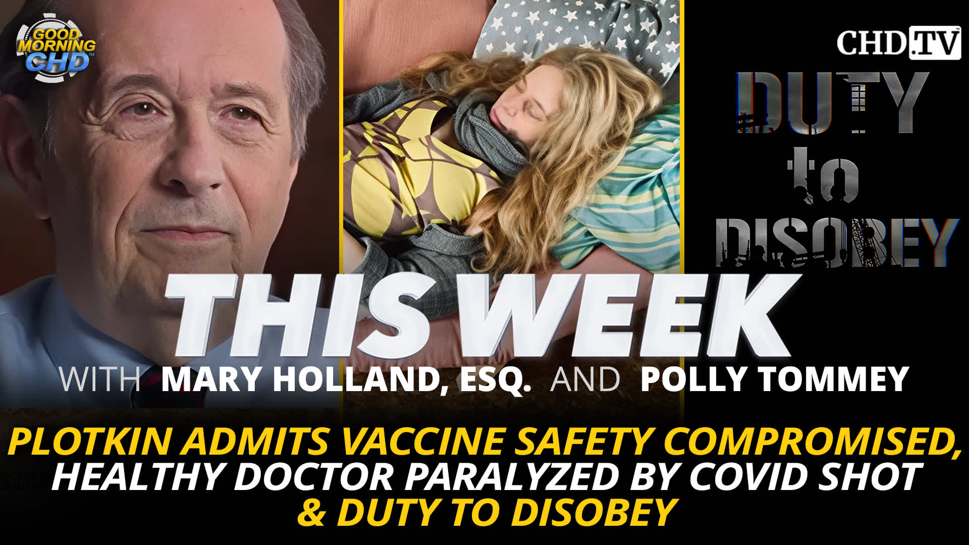 Plotkin Admits Vaccine Safety Compromised, Healthy Doctor Paralyzed by COVID Shot & Duty To Disobey