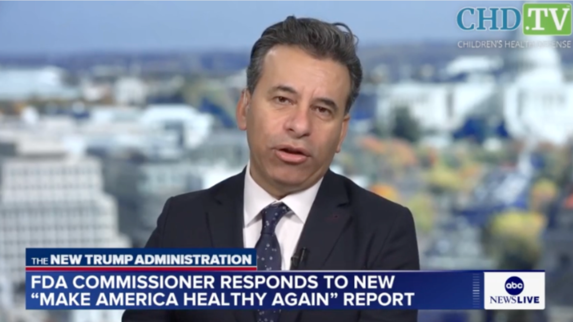FDA Head Defends RFK Jr’s MAHA Report as a ‘Diagnosis’