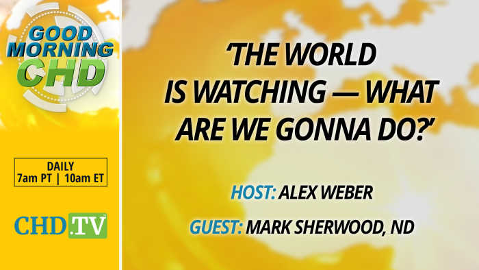 ‘The World Is Watching — What Are We Gonna Do?’ With Dr. Mark Sherwood