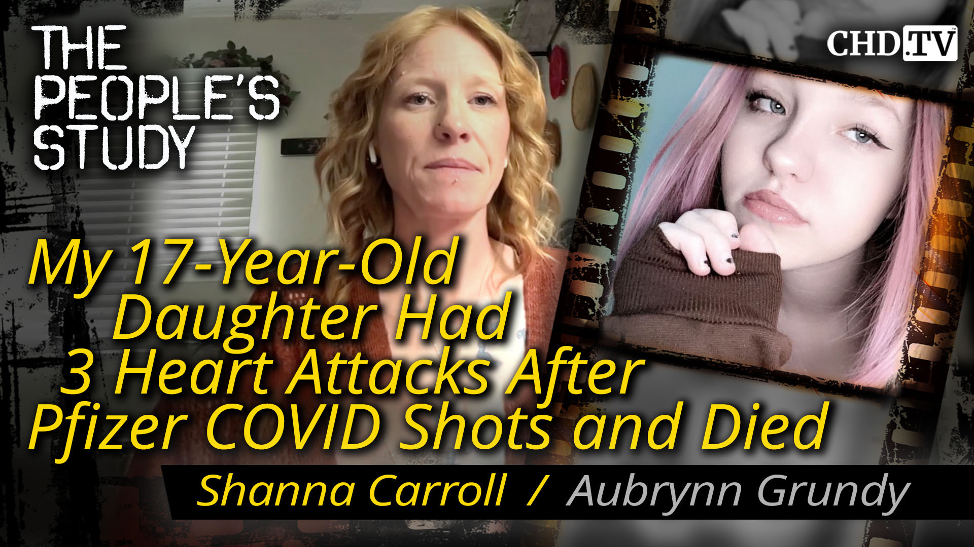 My 17 Year Old Daughter Had 3 Heart Attacks After Pfizer COVID Shots and Died