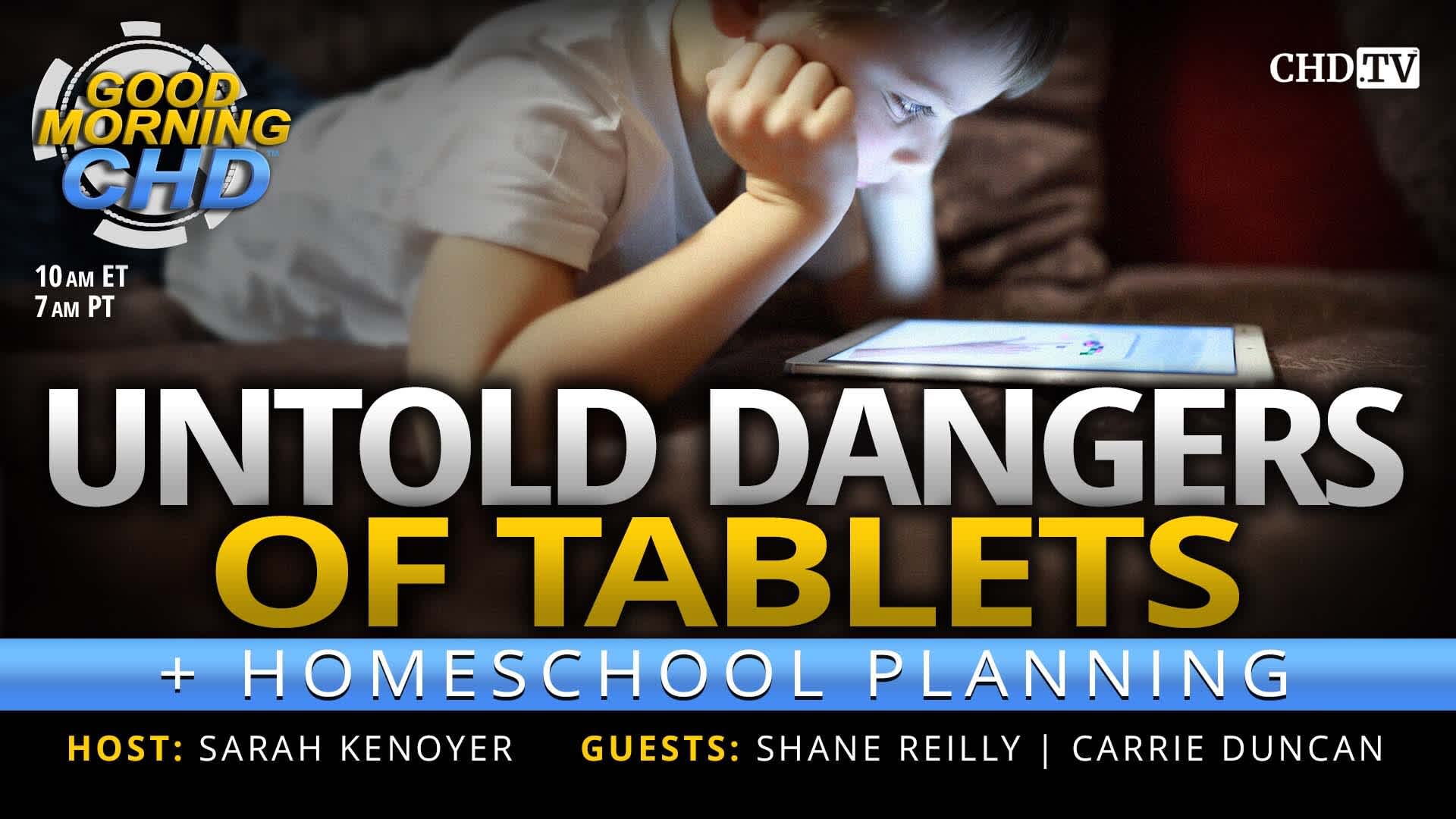 Untold Dangers of Tablets + Homeschool Planning