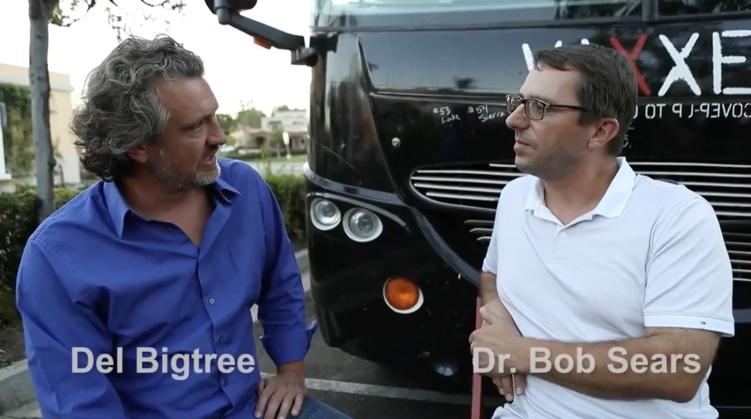 Dr Bob Sears with Del Bigtree