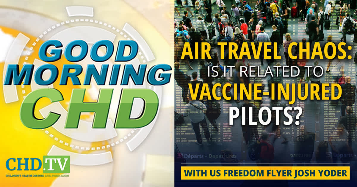 Air Travel Chaos — Is It Related to Vaccine Injured Pilots?