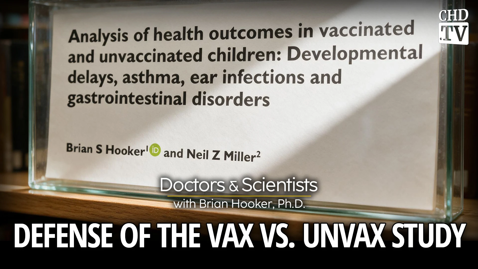 Defense of the 2020 Vax vs. Unvax Study