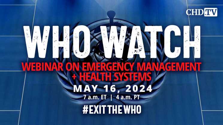 WHO WATCH: Webinar - Emergency Management | May 16