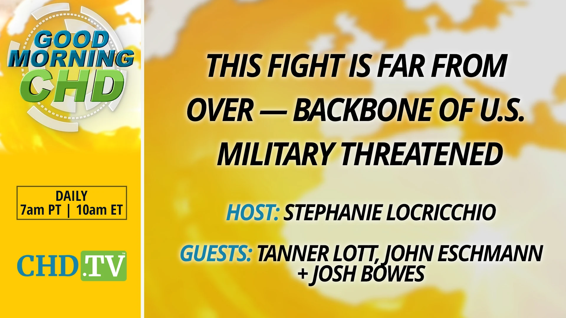 This Fight Is Far From Over — Backbone of U.S. Military Threatened