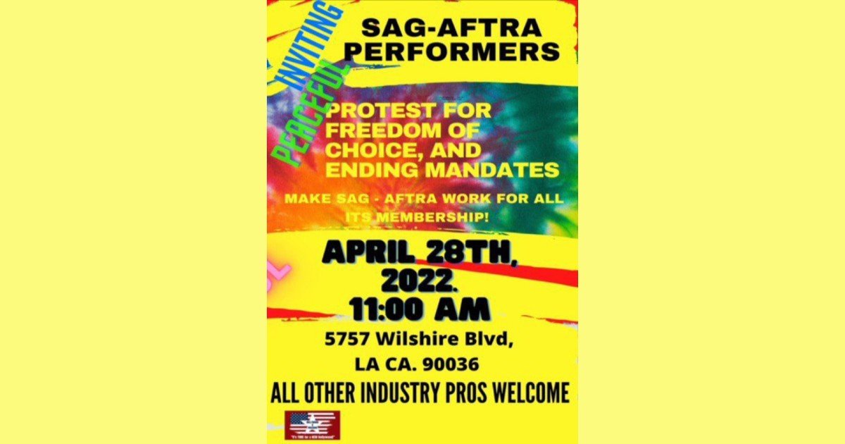 Sag-Aftra Performers Protest Part 1