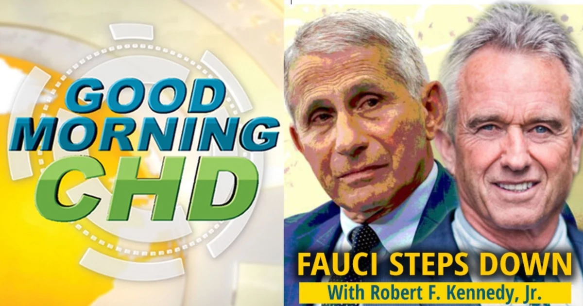 Number 4 — Fauci Steps Down With Robert F. Kennedy Jr.