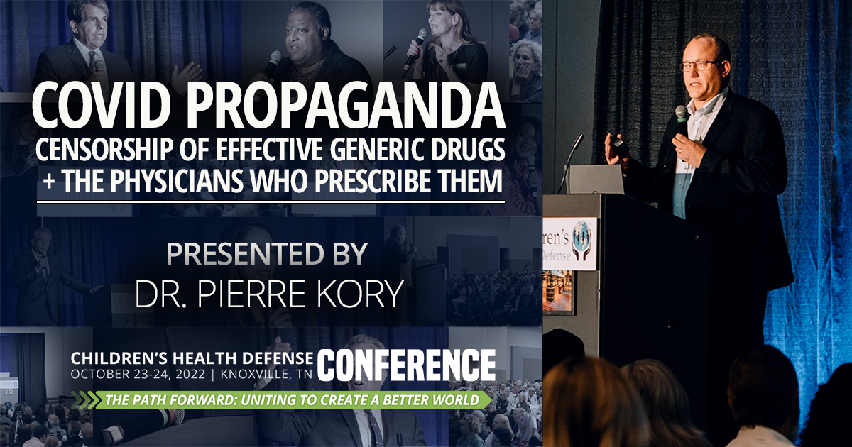 COVID Propaganda: Censorship of Effective Generic Drugs + The Physicians Who Prescribe Them — Presentation by Pierre Kory, M.D.