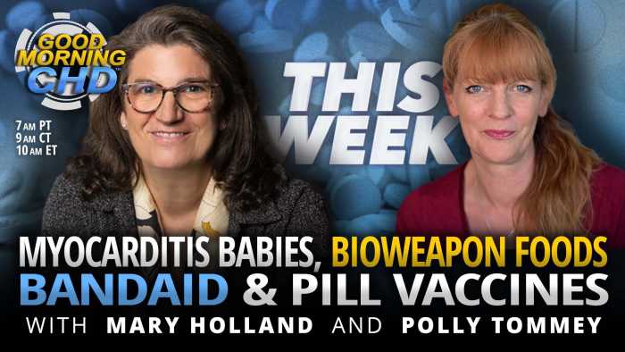 Myocarditis Babies, Bioweapon Foods, Band-aid + Pill Vaccines