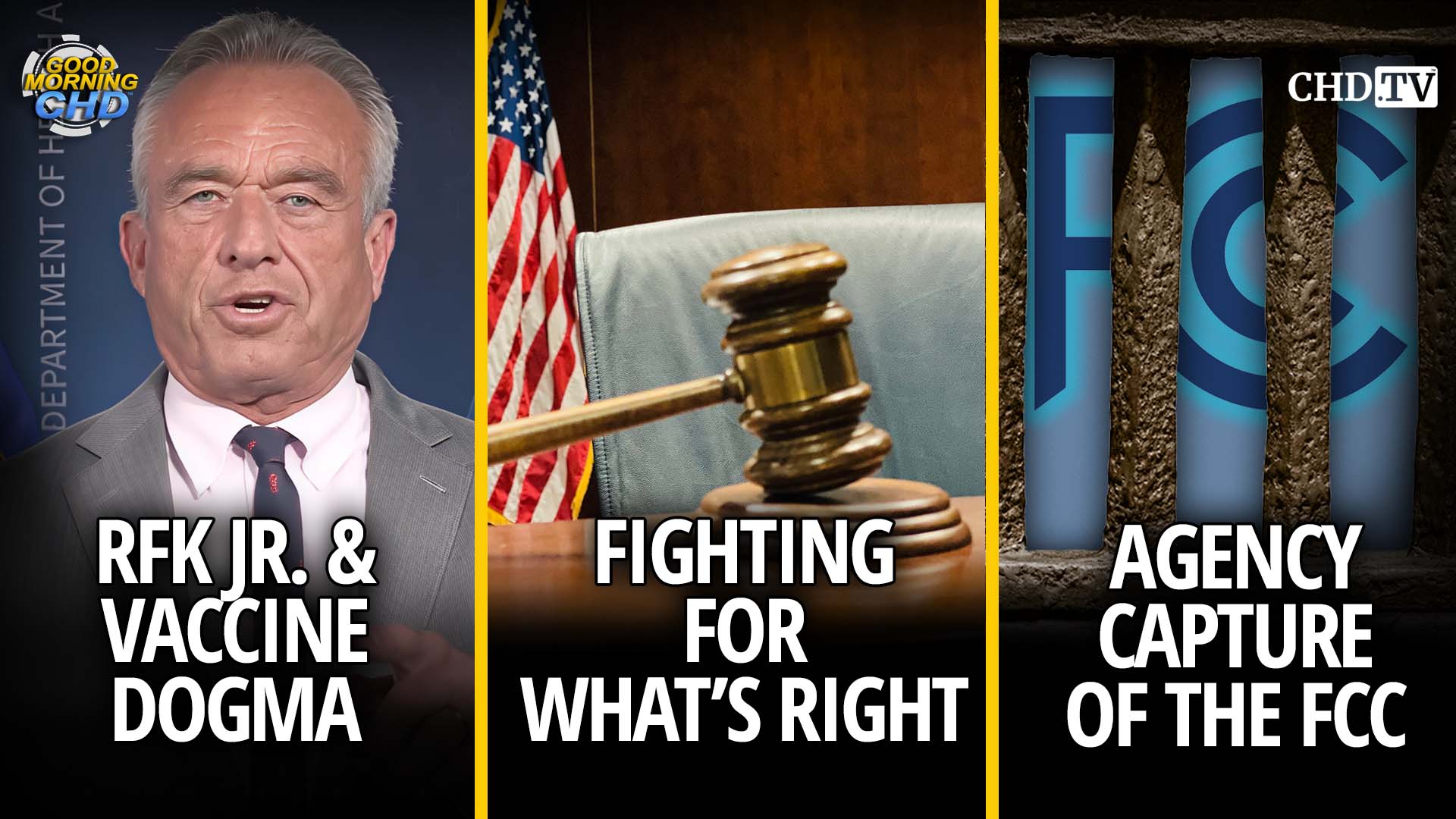 RFK Jr. & Vaccine Dogma + Fighting for What's Right + Agency Capture of the FCC