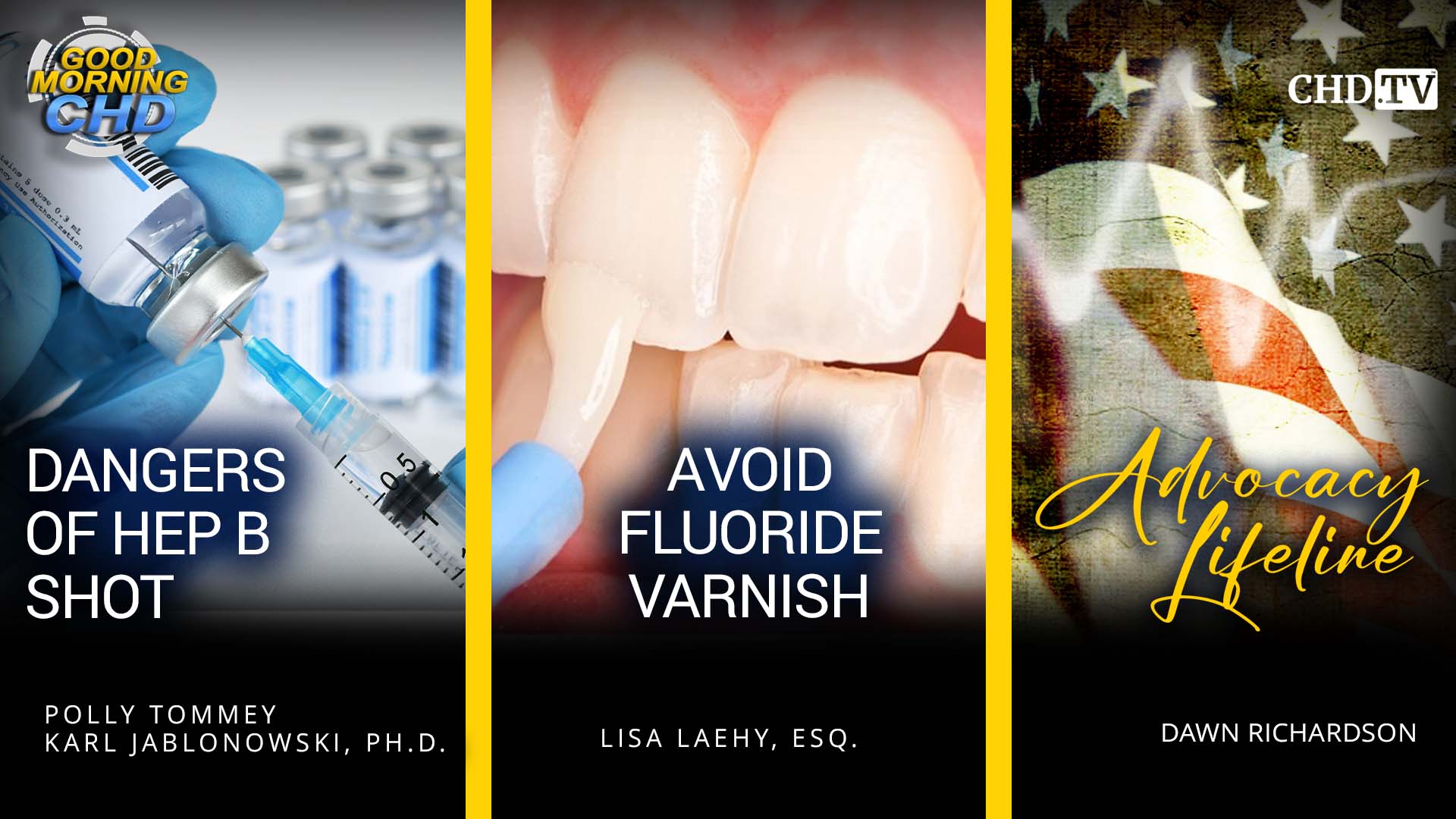 Dangers of Hep B Shot + Avoid Fluoride Varnish + Advocacy Lifeline