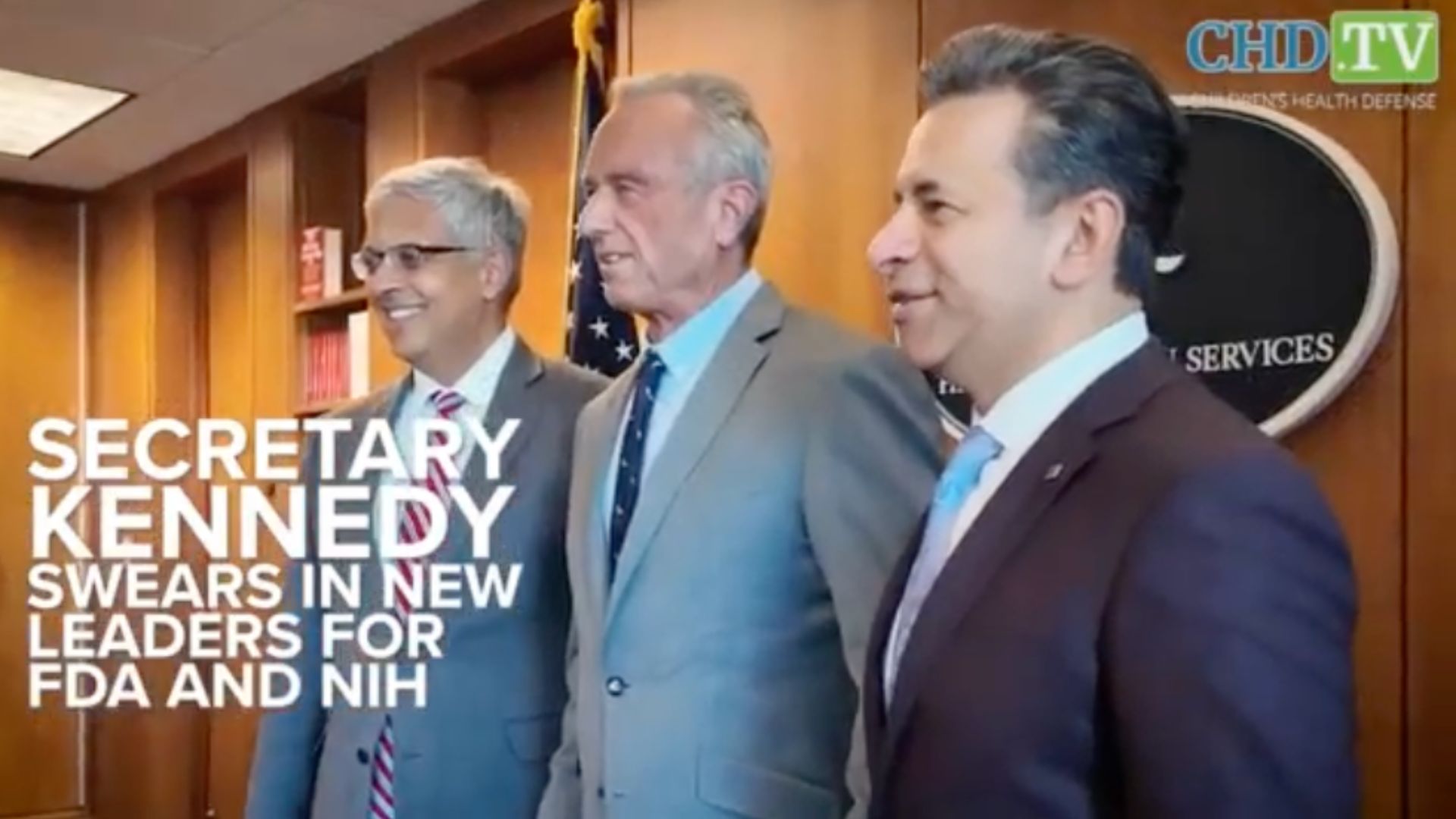 Swearing in of FDA Commissioner and NIH Director